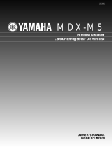 Yamaha MDX-M5 El manual del propietario