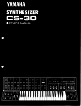Yamaha CS-30 Manual de usuario