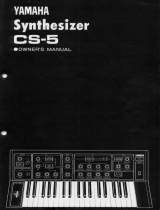 Yamaha CS-5 El manual del propietario