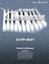 Yamaha CVP-201 Manual de usuario