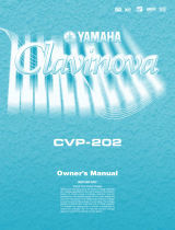 Yamaha Clavinova CVP-202 El manual del propietario