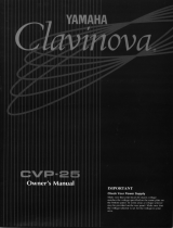 Yamaha CVP-25 El manual del propietario