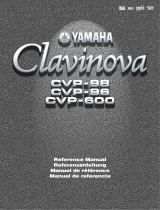 Yamaha CVP-600 Manual de usuario