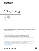 Yamaha Clavinova CVP-705 El manual del propietario