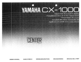 Yamaha CX-1000 El manual del propietario