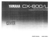 Yamaha CX-600 El manual del propietario