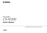 Yamaha CX-A5100 El manual del propietario