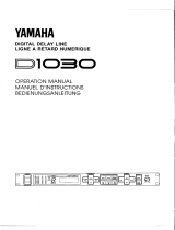 Yamaha D1030 El manual del propietario
