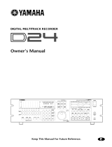 Yamaha D24 Manual de usuario