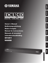 Yamaha DCU5D El manual del propietario