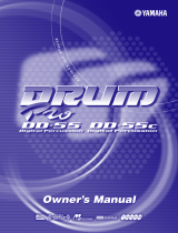 Yamaha DRUM Pro DD-55C El manual del propietario