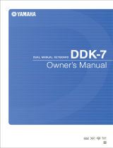 Yamaha DDK-7 Manual de usuario