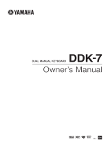 Yamaha DDK-7 El manual del propietario