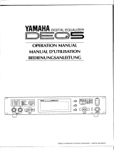 Yamaha DEQ5 El manual del propietario