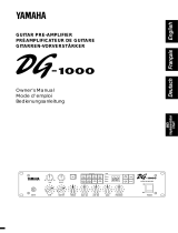 Yamaha DG-1000 Manual de usuario