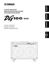 Yamaha DG100 Manual de usuario