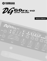 Yamaha DG60FX Manual de usuario
