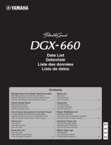Yamaha DGX-660 Ficha de datos