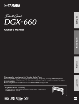 Yamaha Portable Grand DGX-660 Manual de usuario