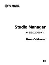 Yamaha DM2000 El manual del propietario