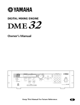 Yamaha DME32 El manual del propietario