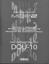 Yamaha DOU-10/MDP2 El manual del propietario