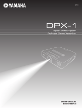 Yamaha DPX-1 El manual del propietario