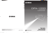 Yamaha DPX-1000 El manual del propietario