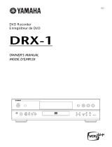 Yamaha DRX-1 Manual de usuario