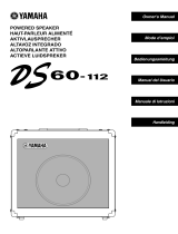 Yamaha DS60-112 Manual de usuario