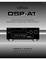 Yamaha DSP-1 Manual de usuario