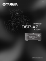 Yamaha DSP-AZ1 Manual de usuario