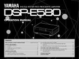 Yamaha DSP-E580 El manual del propietario