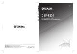 Yamaha DSP-E800 Manual de usuario