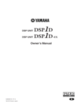 Yamaha DSP1D El manual del propietario
