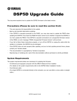 Yamaha DSP5D Guía del usuario
