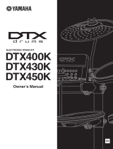 Yamaha DTX400K El manual del propietario