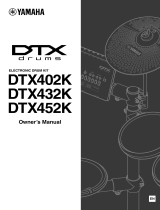 Yamaha DTX432K Electronic Drum Set El manual del propietario