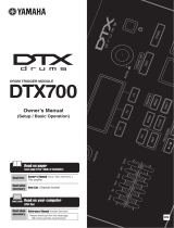 Yamaha DTX700 El manual del propietario