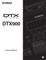 Yamaha DTX900 El manual del propietario