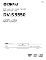 Yamaha DV-S5550 El manual del propietario