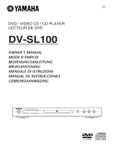 Yamaha DVSL100 El manual del propietario