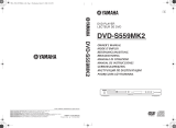 Yamaha DVD-S559MK El manual del propietario