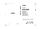 Yamaha DVD-S663 El manual del propietario