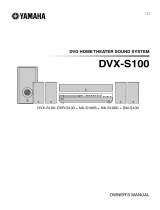 Yamaha DVX-S100 Manual de usuario