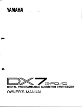 Yamaha DX7II El manual del propietario