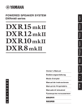Yamaha DXR15mkII Manual de usuario