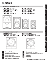 Yamaha DXS18XLF El manual del propietario