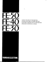 Yamaha FE-50 El manual del propietario