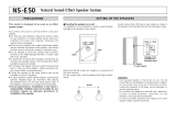 Yamaha E-50 Manual de usuario